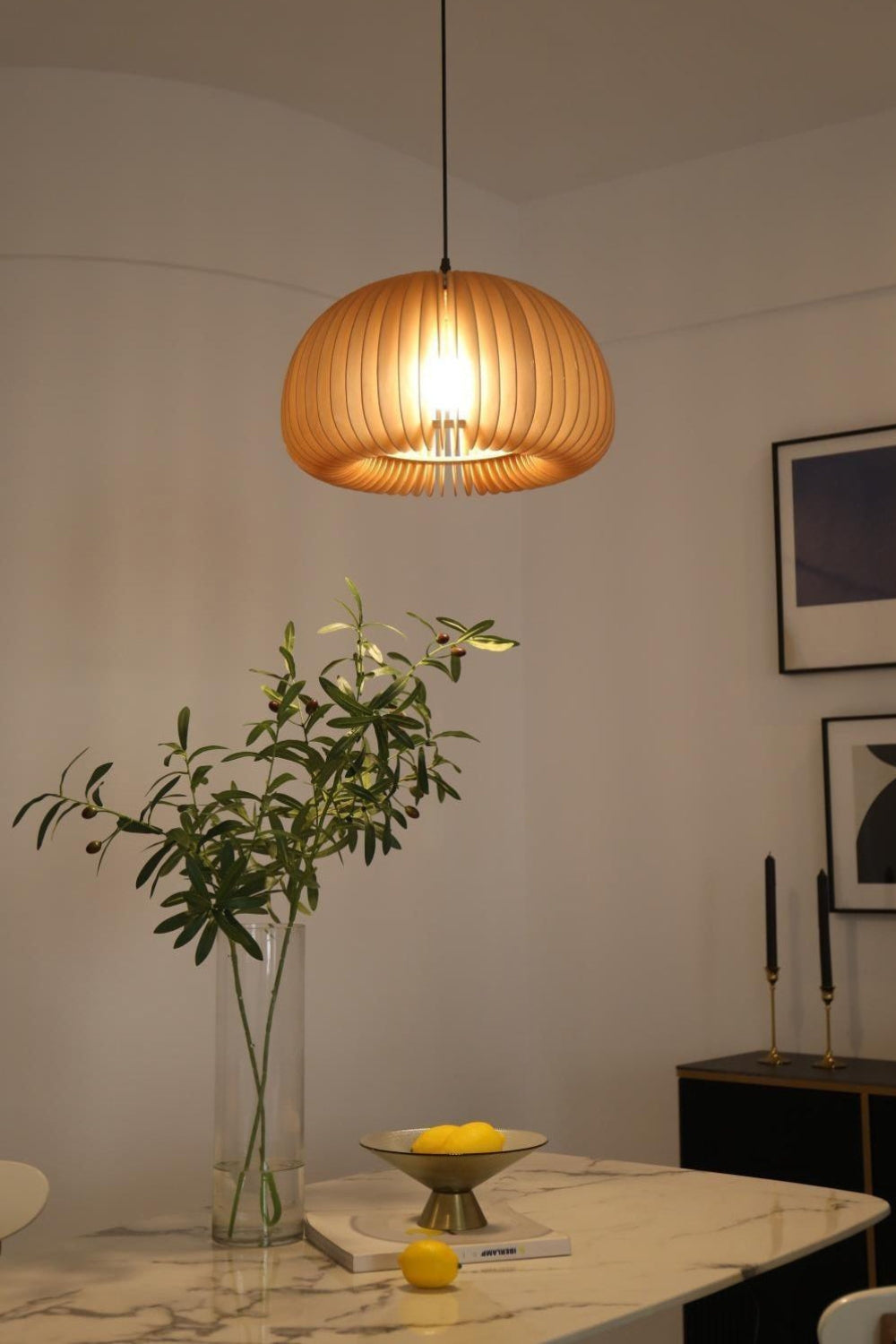 Wooden Pumpkin Swag Lights - morylighting