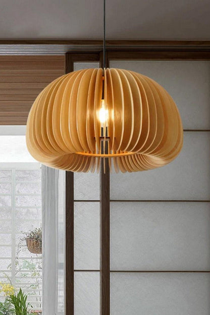 Wooden Pumpkin Swag Lights - morylighting