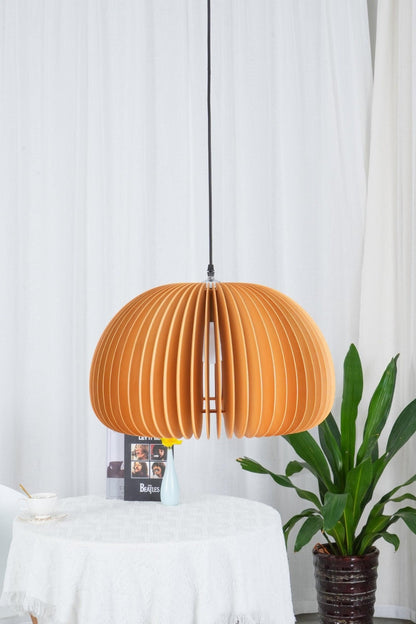 Wooden Pumpkin Swag Lights - morylighting