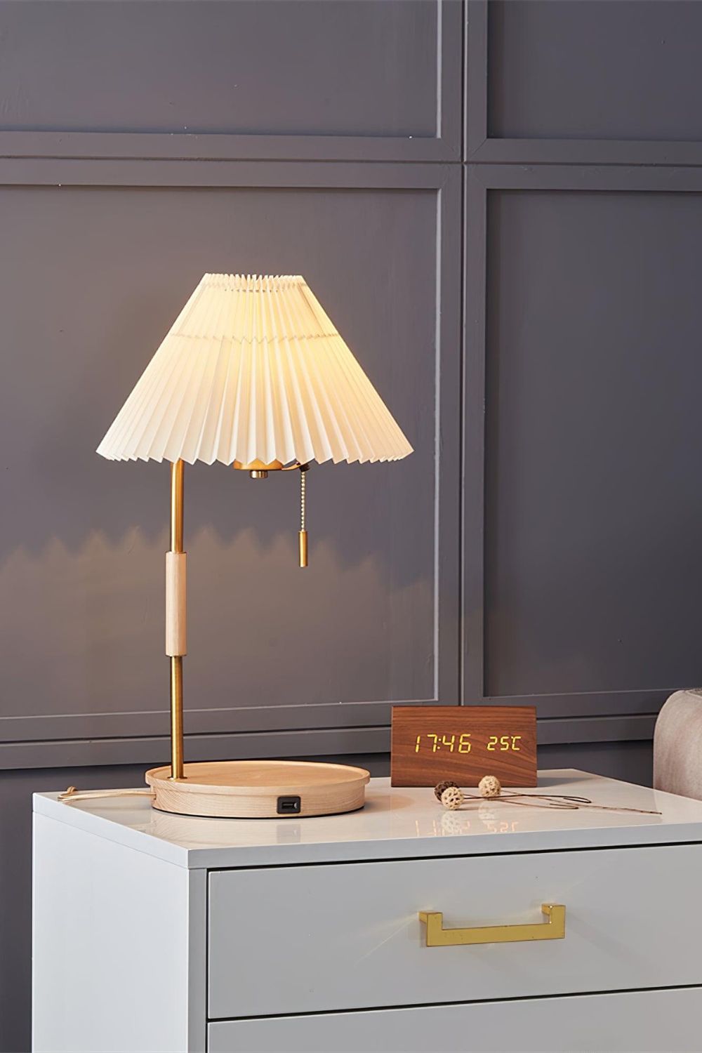 Wooden Retro Table Lamp - morylighting
