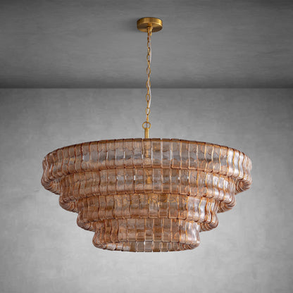 Ghiaccio Round Chandelier 24"36"48"60"