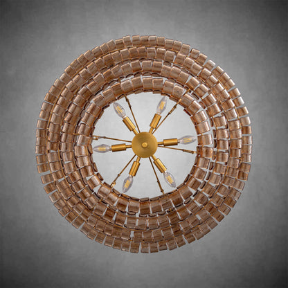 Ghiaccio Round Chandelier 24"36"48"60"