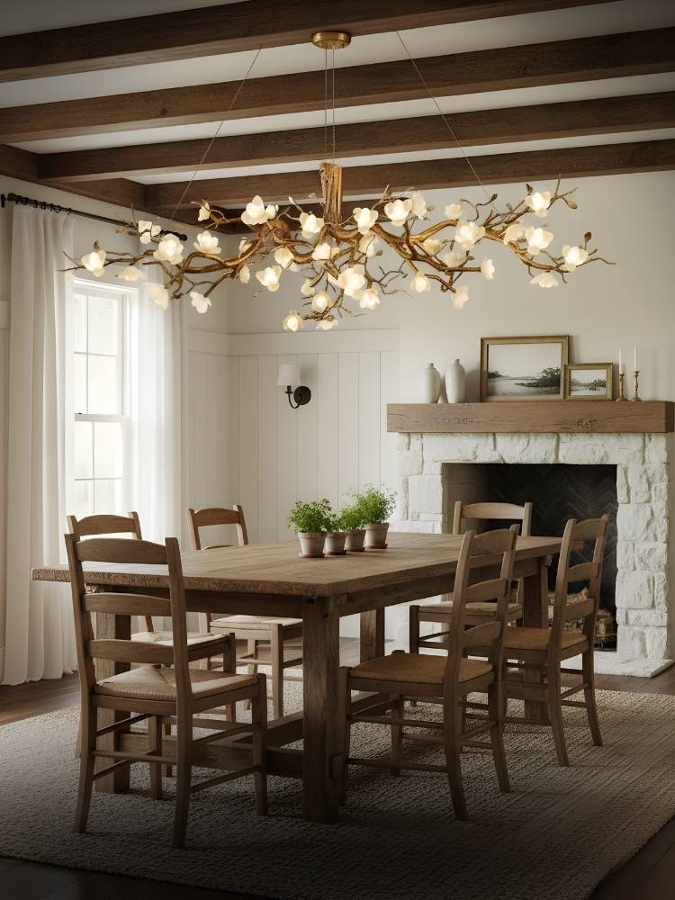 Zendas Branch Crystal Flower Chandelier
