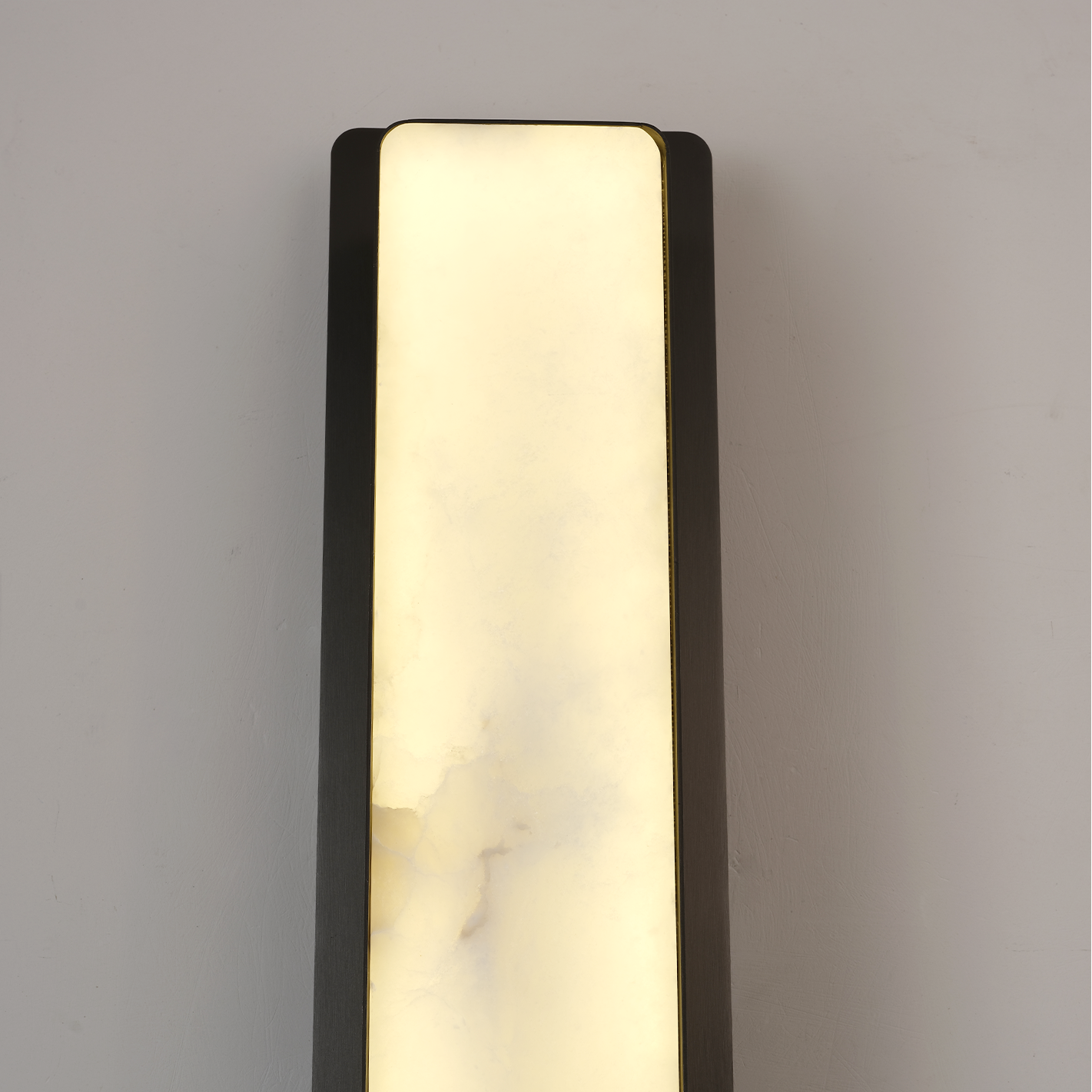 Melange Alabaster Rectangle Wall Sconces 20"