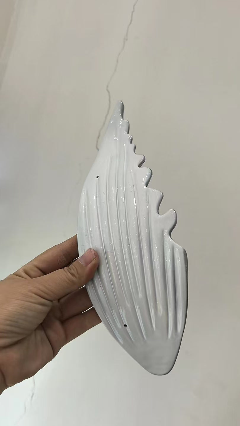 Luxury Spiral Creative Floating Ceramic Wings Chandelier for Hotel Lobby/Restaurant