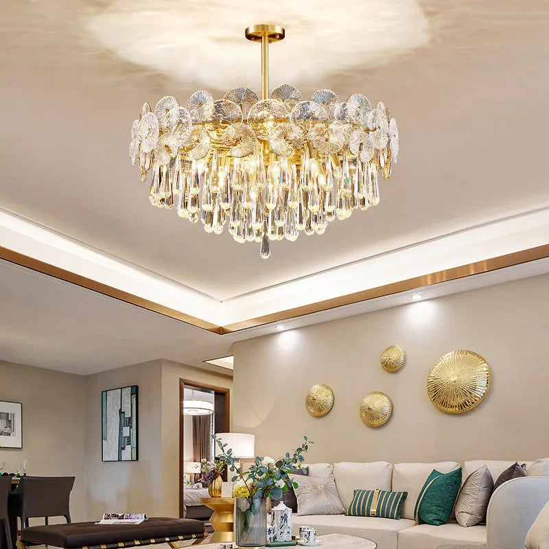 LA Arcadia Postmodern Luxury Crystal Chandelier