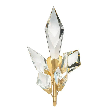 Addison Modern luxury forests 18" Crystal Wall Lamp