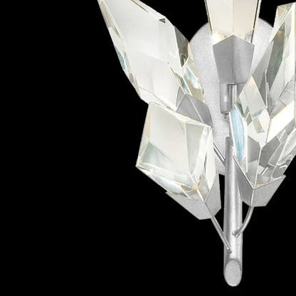 Addison Modern luxury forests 18" Crystal Wall Lamp