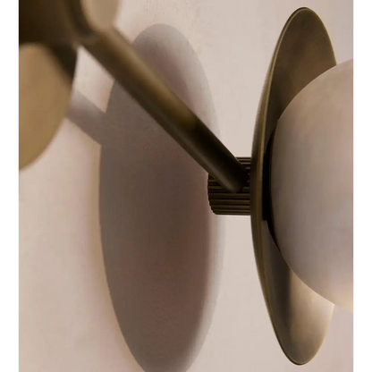 Alabaster Double Wall Sconce