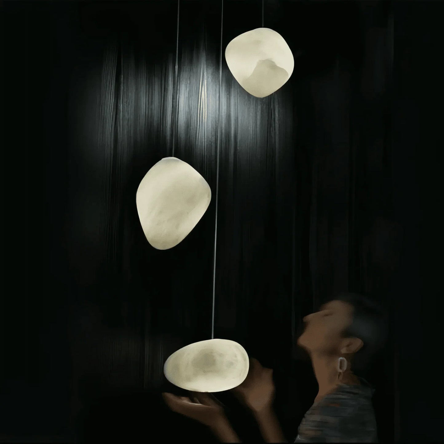 Luminous Alabaster 1-Light Pendant