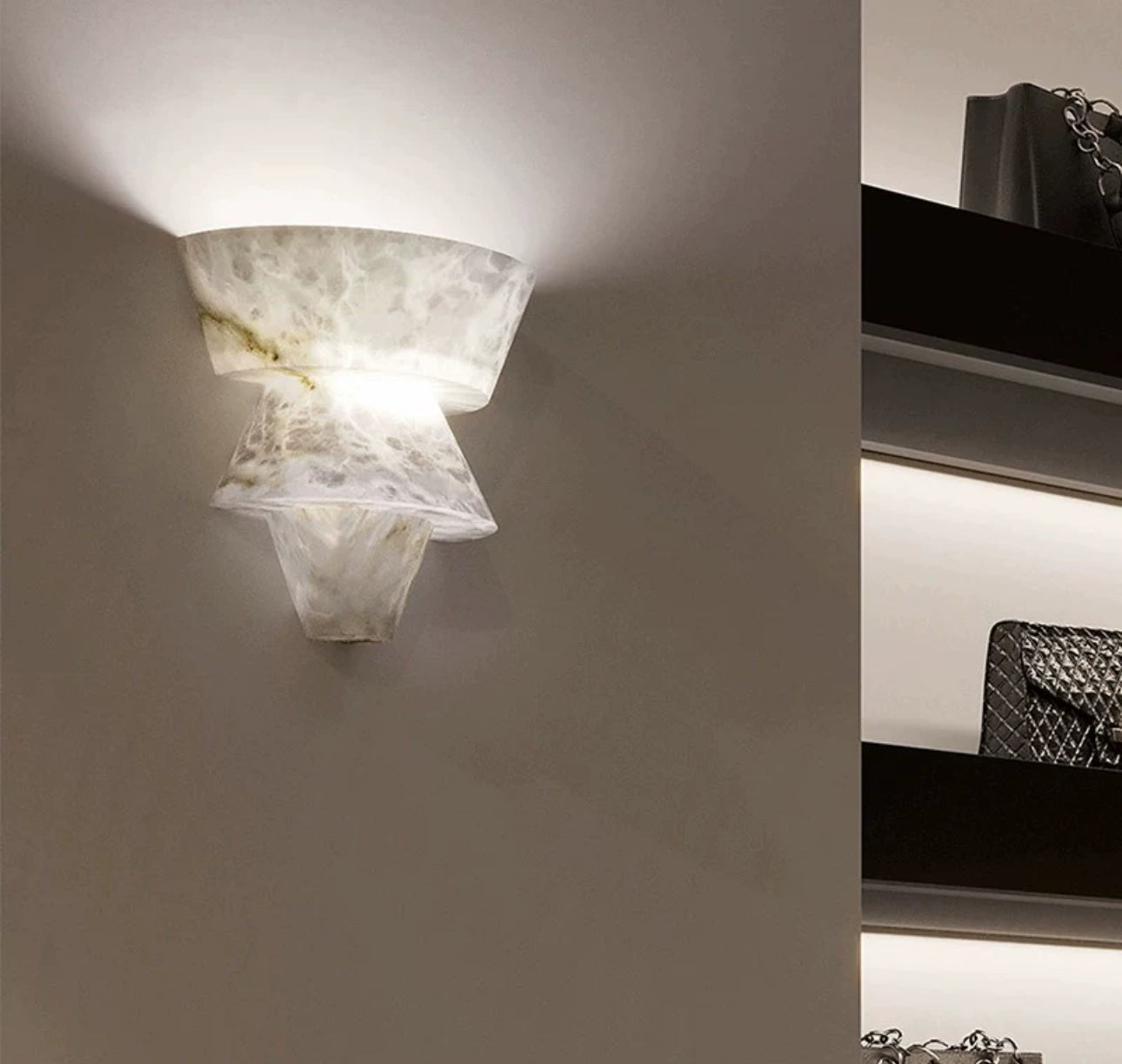 Alabaster Wall Lamp