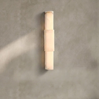 Alba Cascade Alabaster Wall Sconce