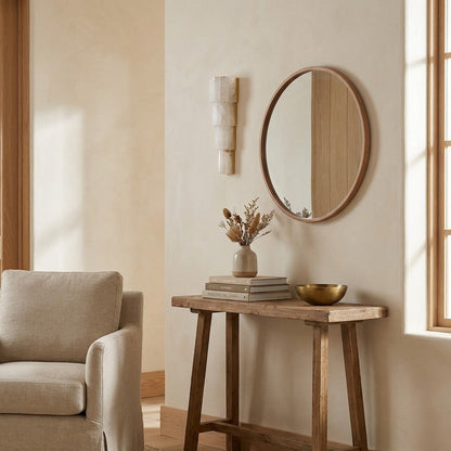 Alba Cascade Alabaster Wall Sconce