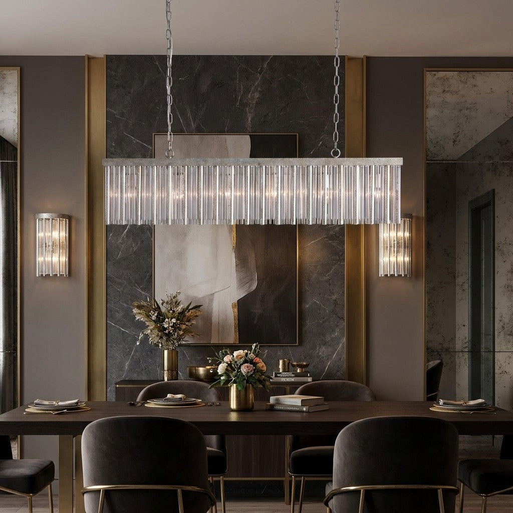 Andalucia Rectangular Chandelier 48''