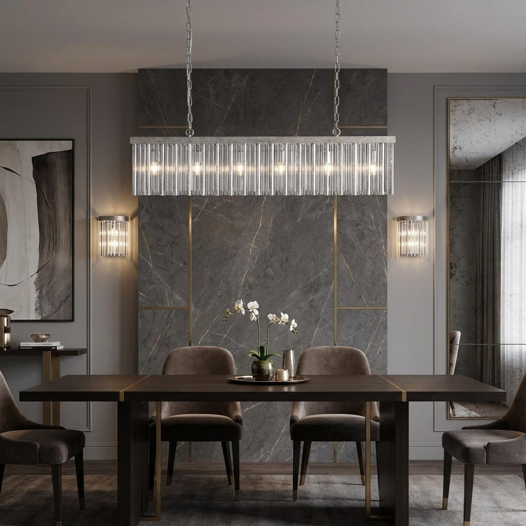 Andalucia Rectangular Chandelier 48''