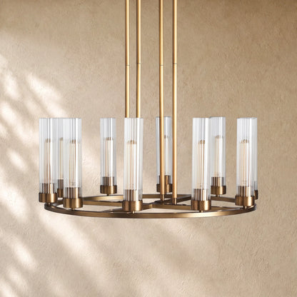 Andreass Round Chandelier 10/12 Light