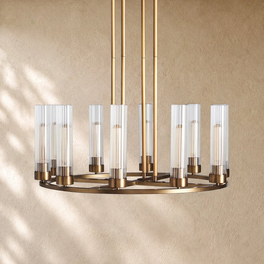 Andreass Round Chandelier 10/12 Light