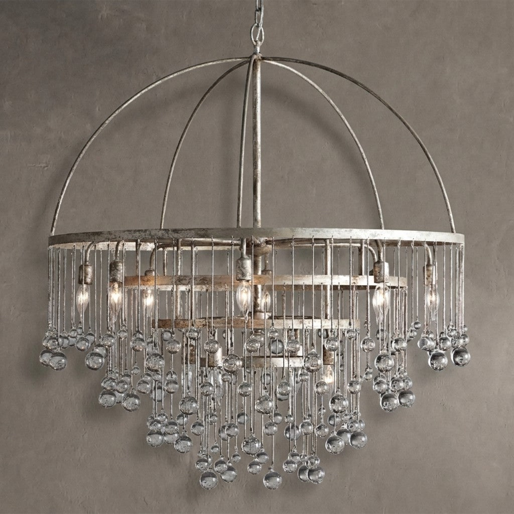 Aubrey Modern Crystal Ball 4 Tier Chandelier | Morylighting (3)