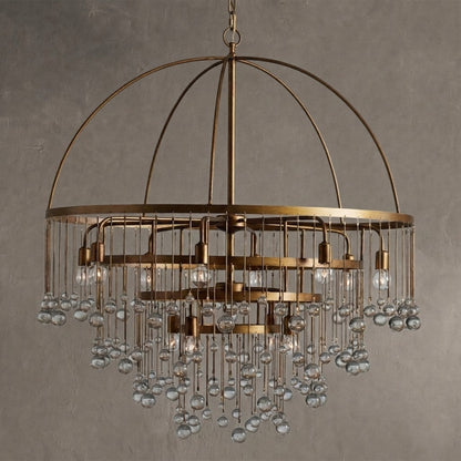 Aubrey Modern Crystal Ball 4 Tier Chandelier | Morylighting (2)