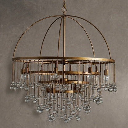 Aubrey Modern Crystal Ball 4 Tier Chandelier | Morylighting (7)