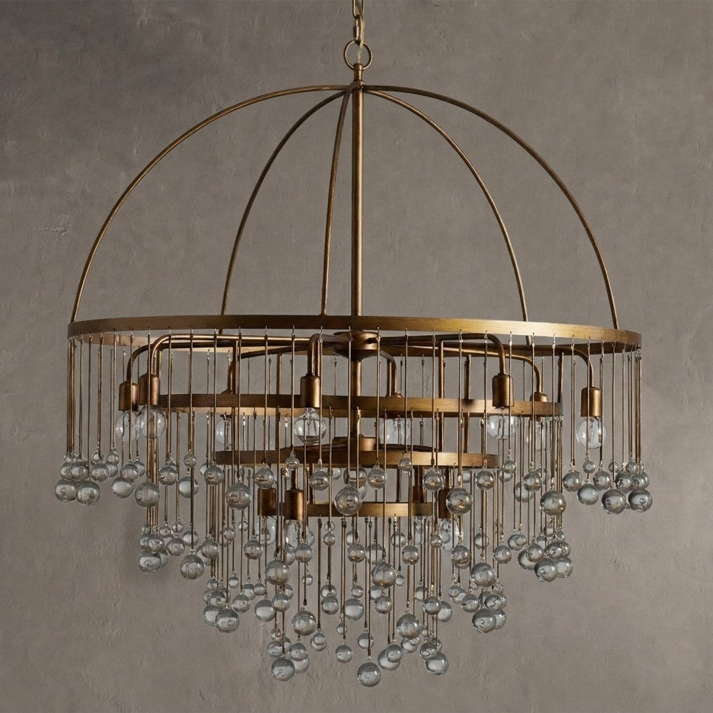 Aubrey Modern Crystal Ball 4 Tier Chandelier | Morylighting (4)