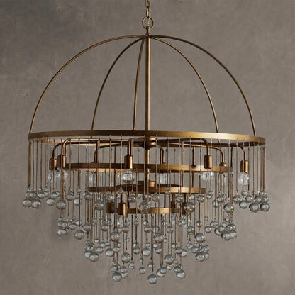 Aubrey Modern Crystal Ball 4 Tier Chandelier | Morylighting (4)