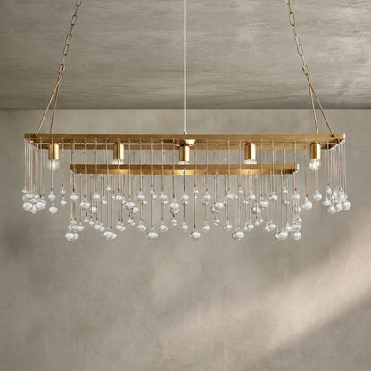 Aubrey Rectangular Chandelier 47''60''