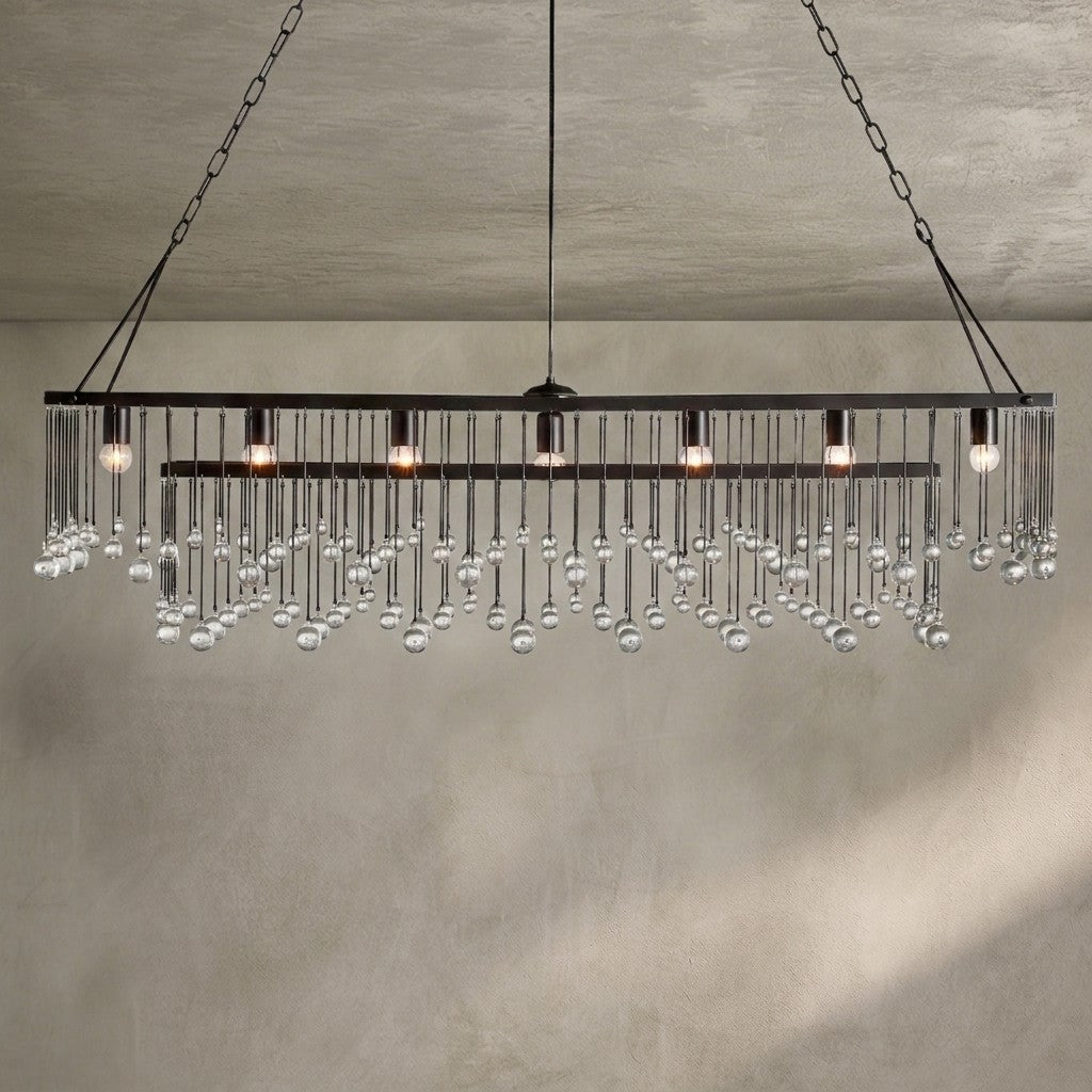 Aubrey Rectangular Chandelier 47''60''