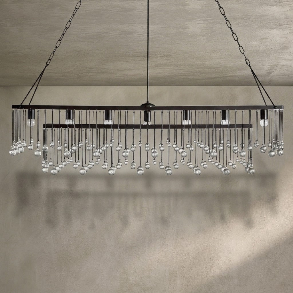 Aubrey Rectangular Chandelier 47''60''