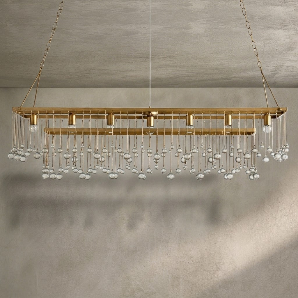 Aubrey Rectangular Chandelier 47''60''
