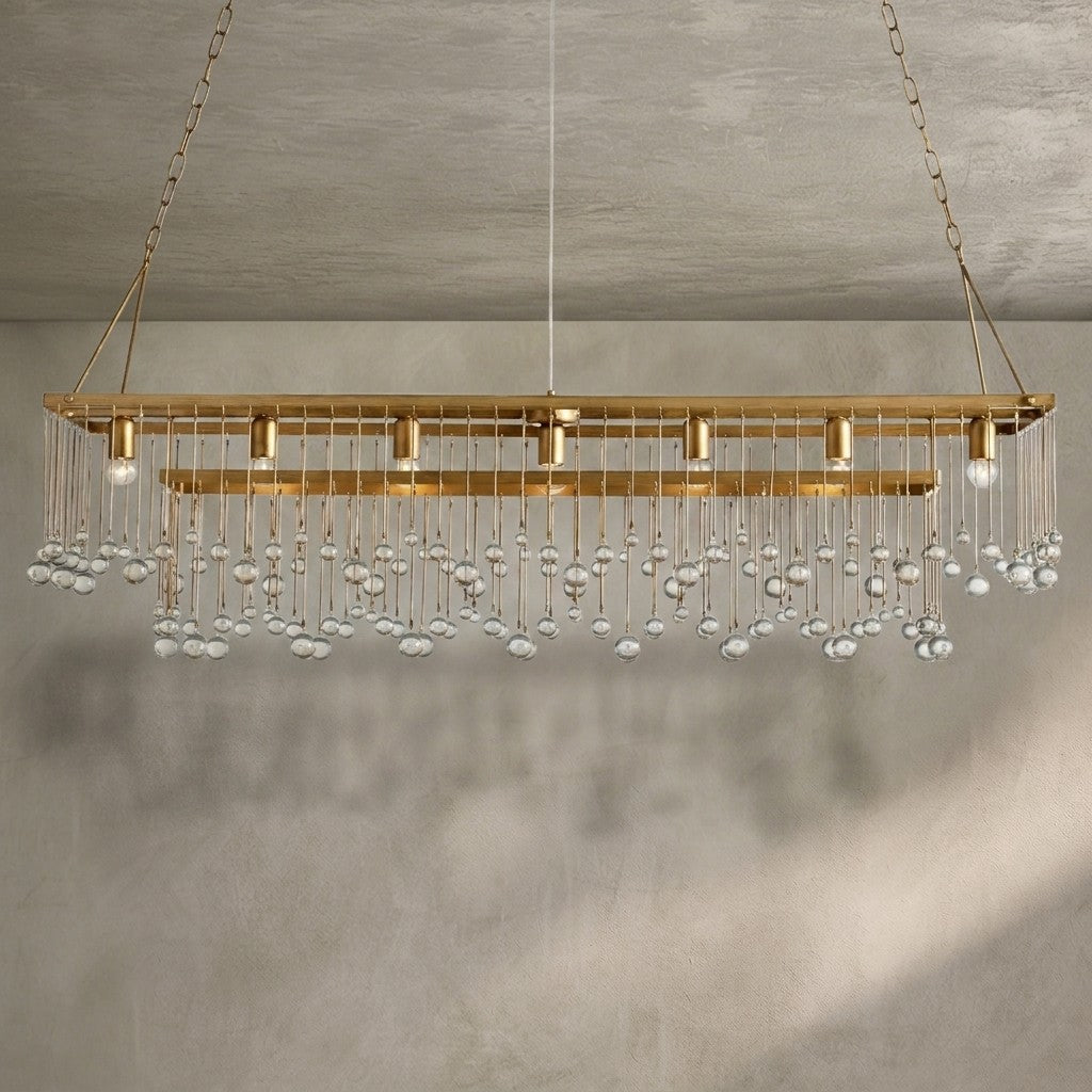 Aubrey Rectangular Chandelier 47''60''