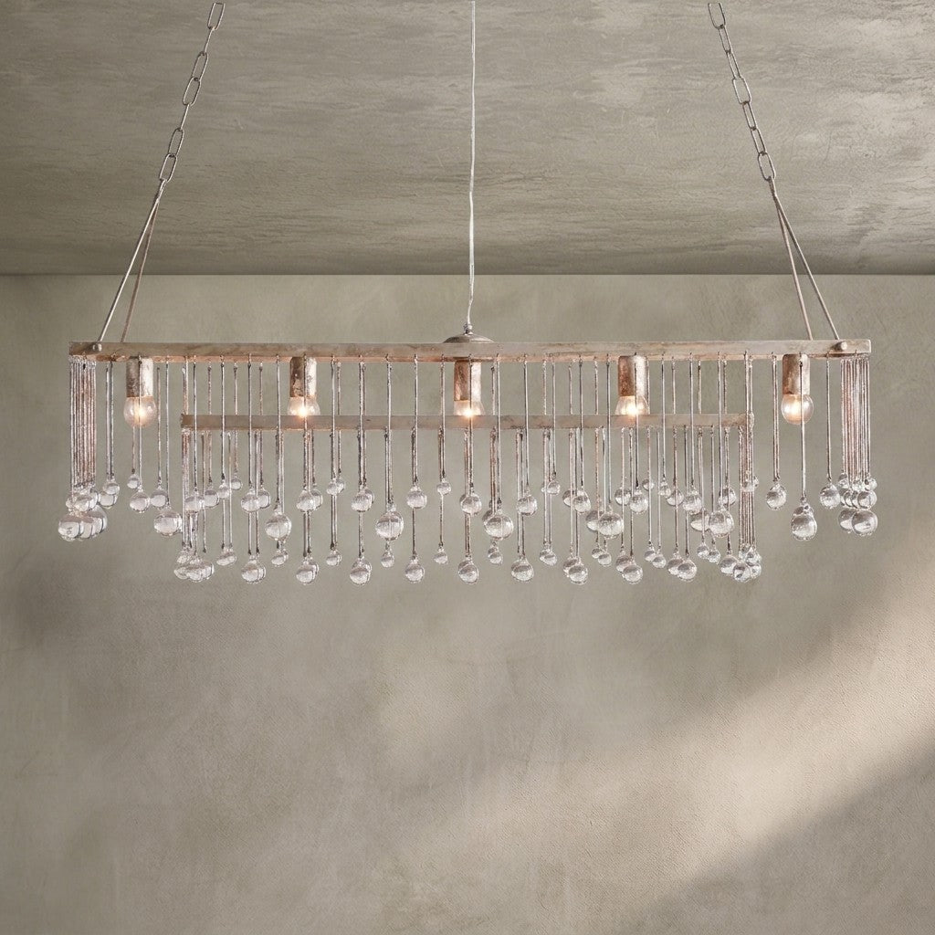 Aubrey Rectangular Chandelier 47''60''