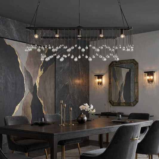 Aubrey Rectangular Chandelier 47''60''