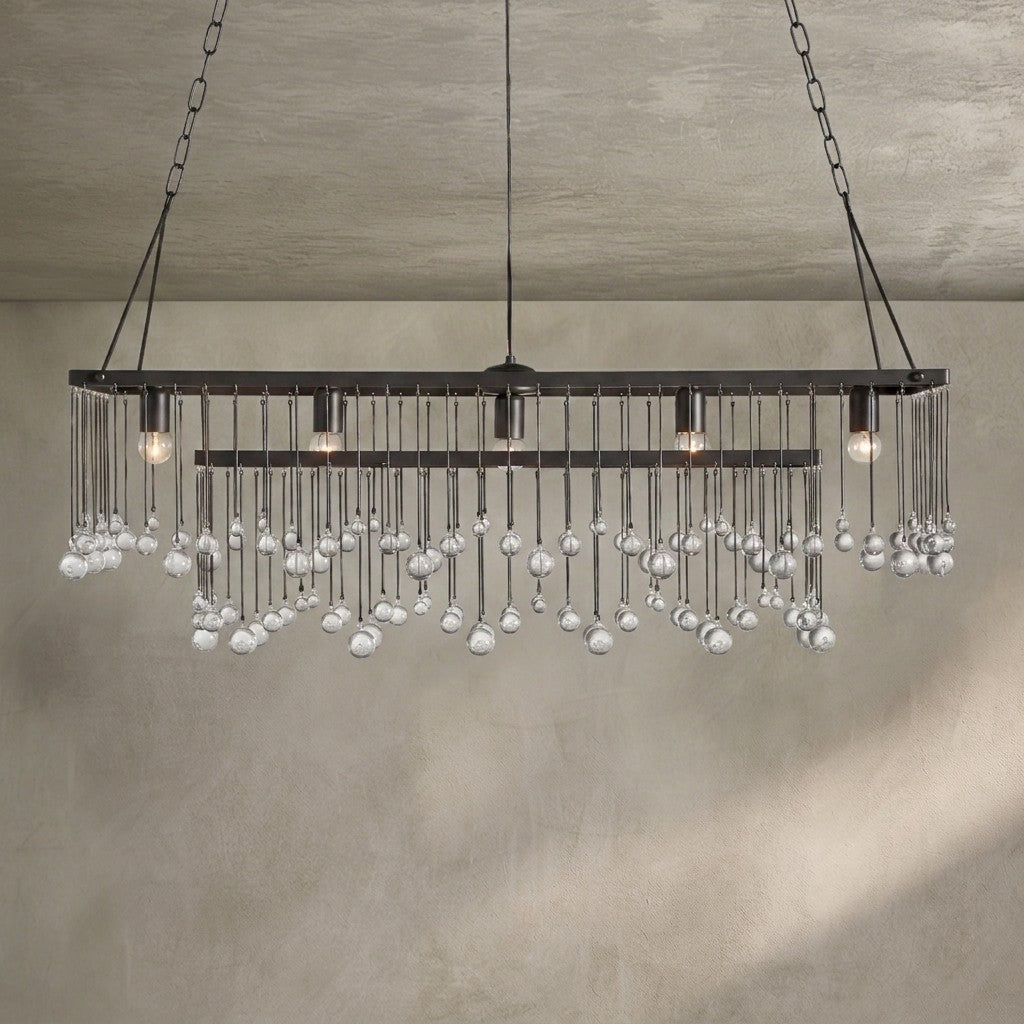 Aubrey Rectangular Chandelier 47''60''