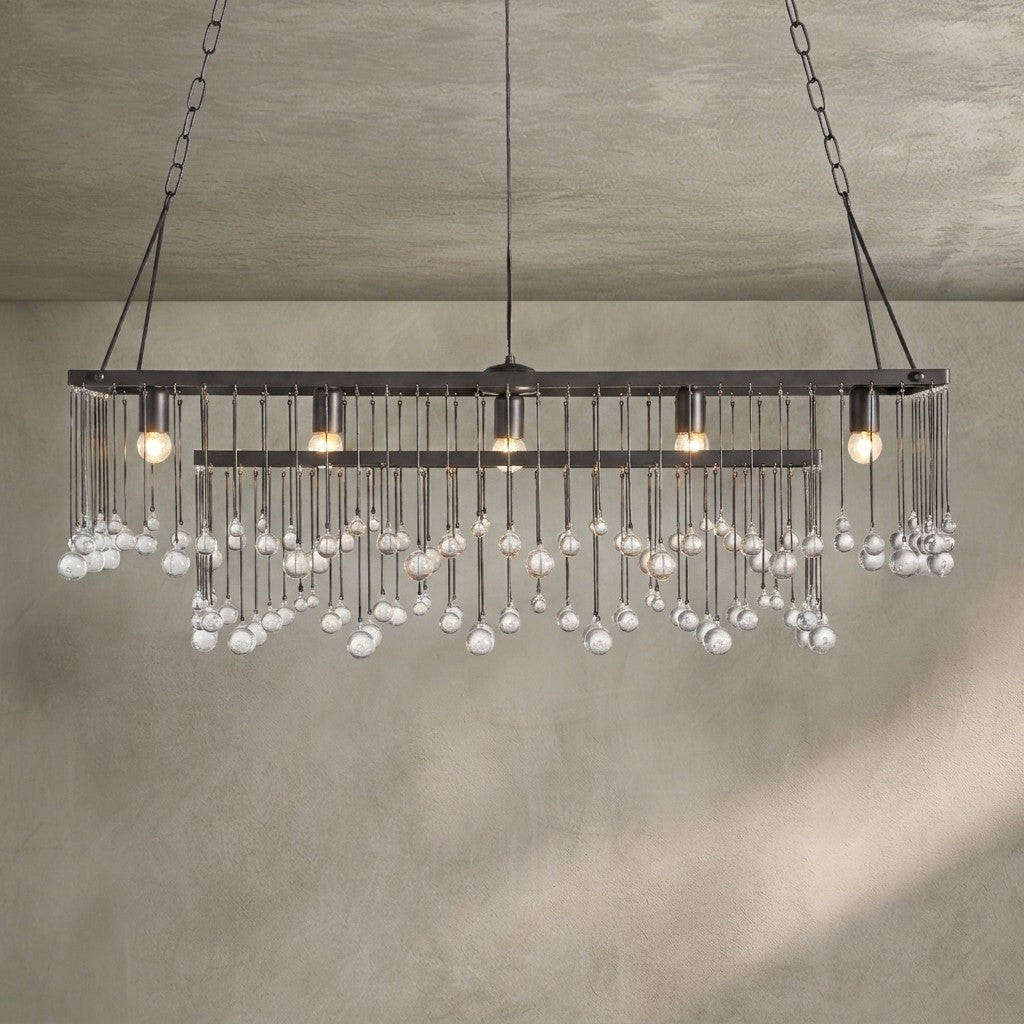 Aubrey Rectangular Chandelier 47''60''