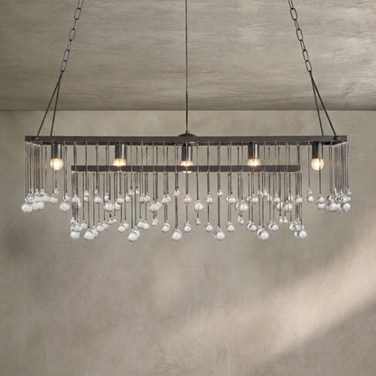 Aubrey Rectangular Chandelier 47''60''