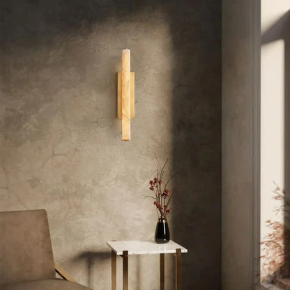 Auburn Alabaster Single Wall Sconce
