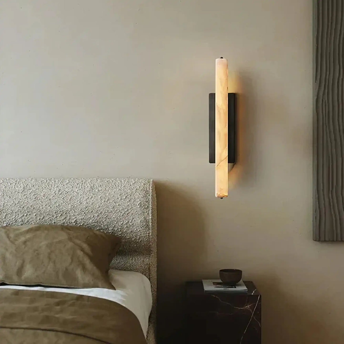 Auburn Alabaster Single Wall Sconce