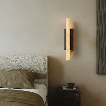 Auburn Alabaster Single Wall Sconce