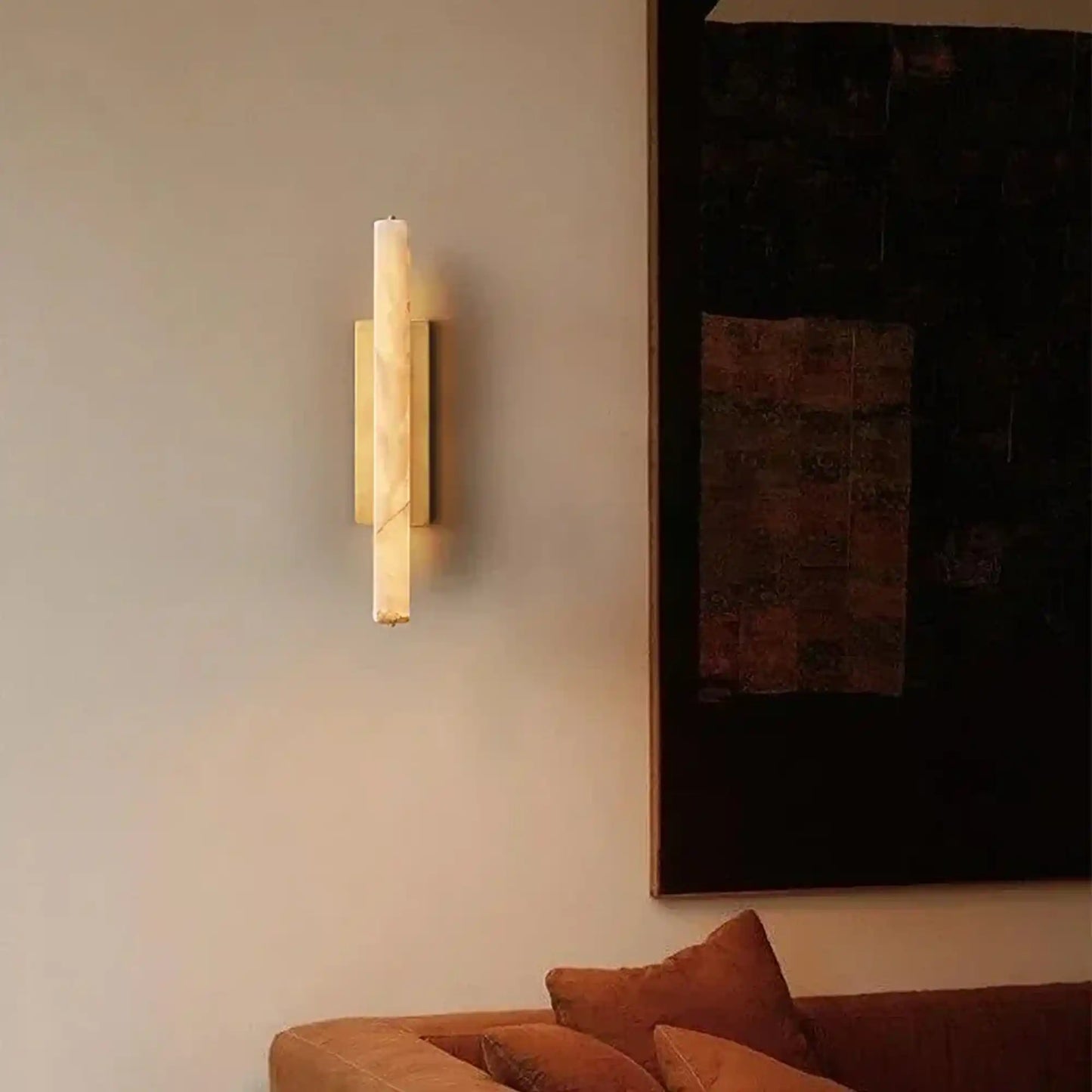 Auburn Alabaster Single Wall Sconce