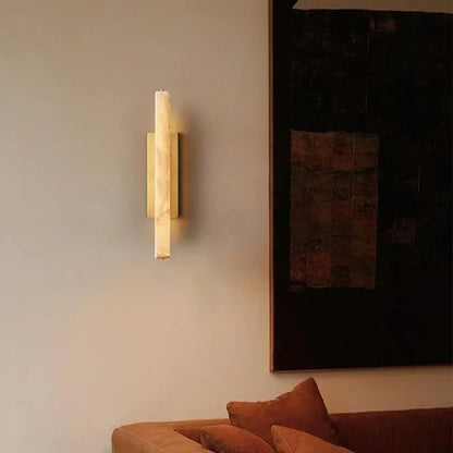 Auburn Alabaster Single Wall Sconce