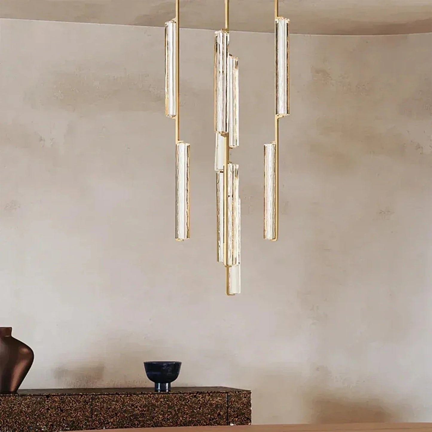 Auburn Crystal Round Chandelier 24‘’ 40‘’ 56‘’