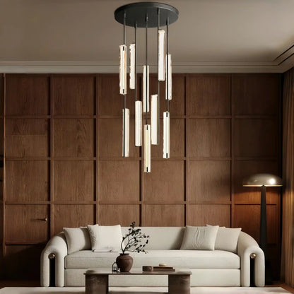 Auburn Crystal Round Chandelier 24‘’ 40‘’ 56‘’