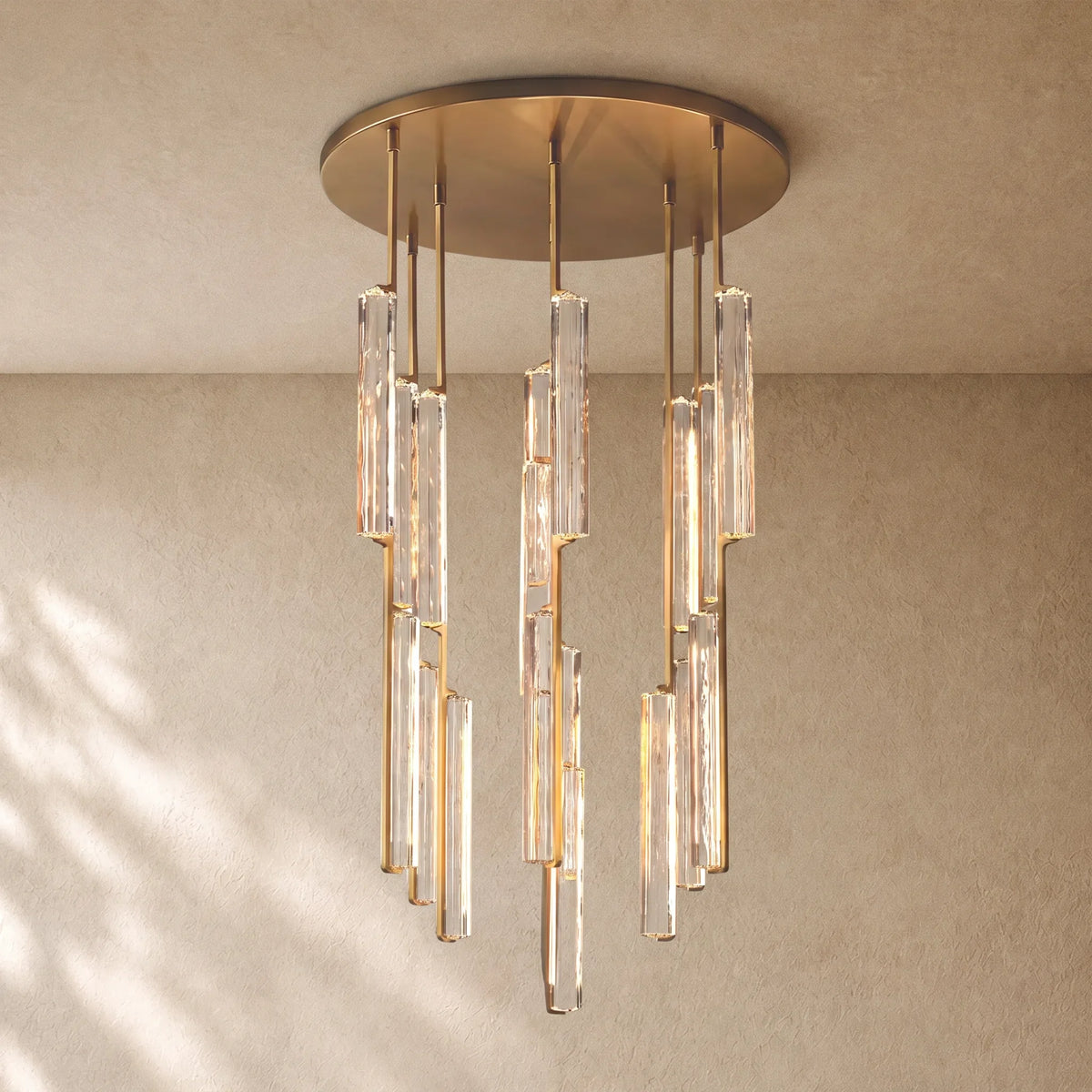 Audubom Crystal Round Chandelier