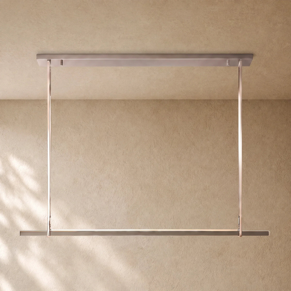 Audubom Crystal Horizontal Single Bar Linear Chandelier