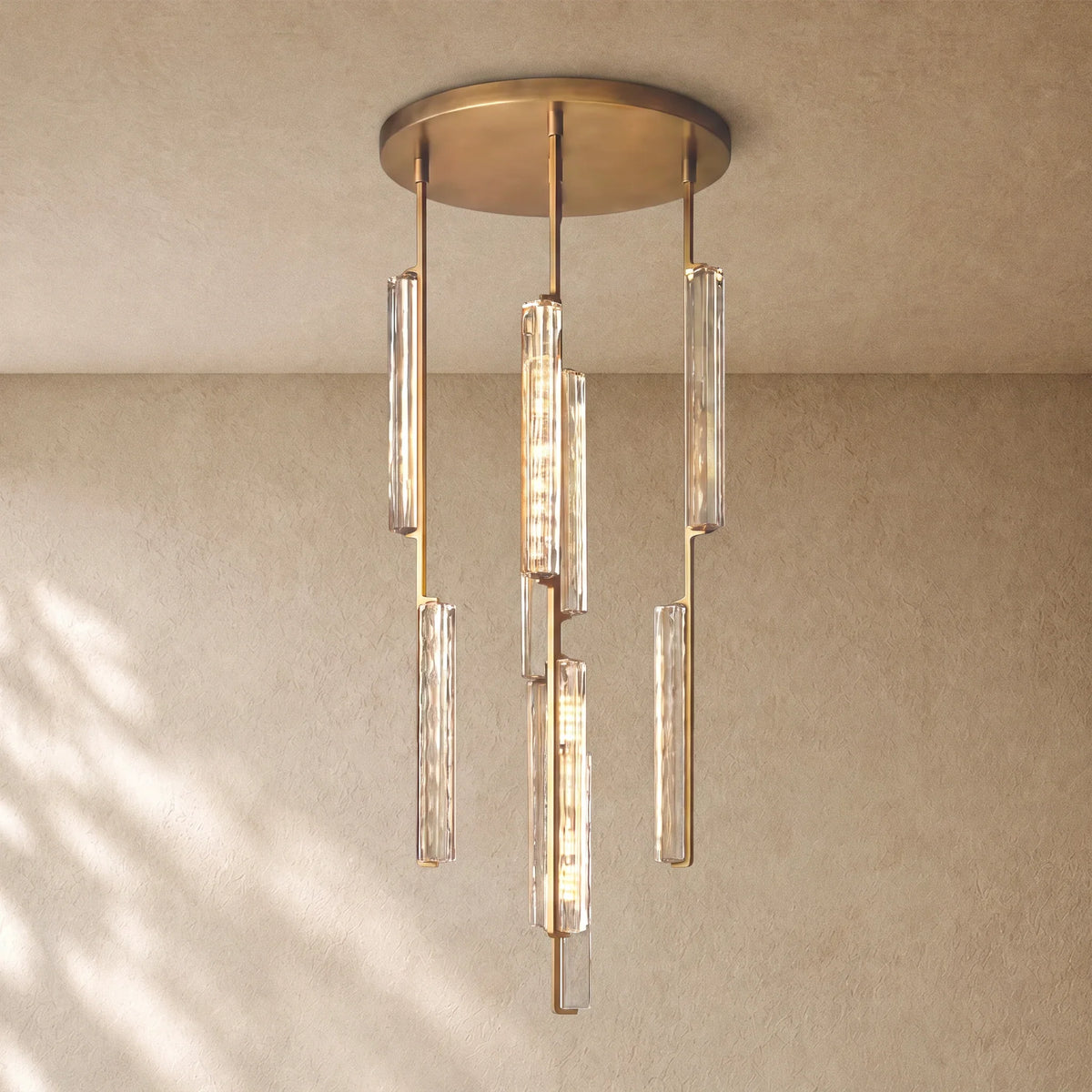 Audubom Crystal Round Chandelier