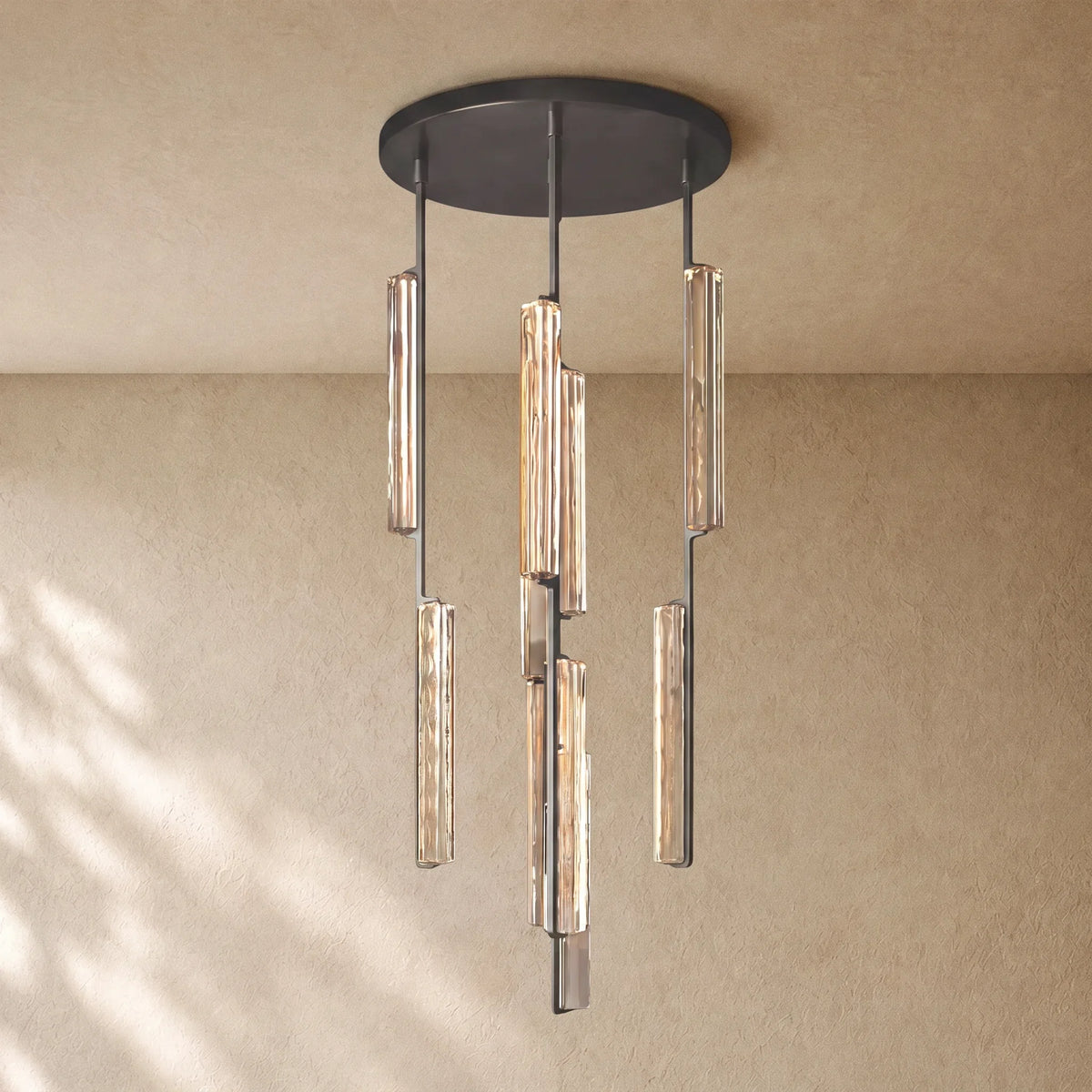Audubom Crystal Round Chandelier