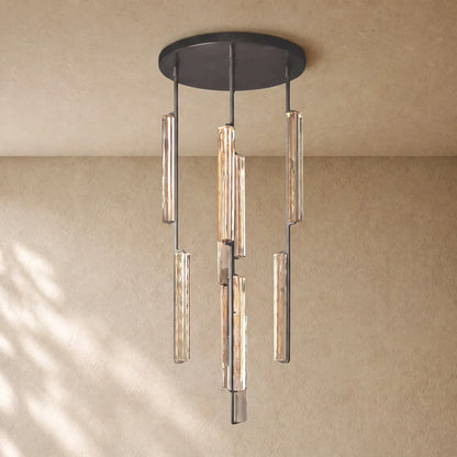Audubom Crystal Round Chandelier