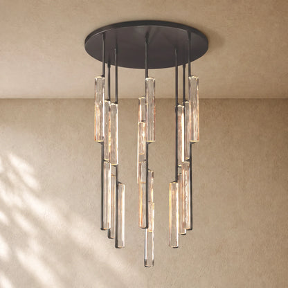 Audubom Crystal Round Chandelier