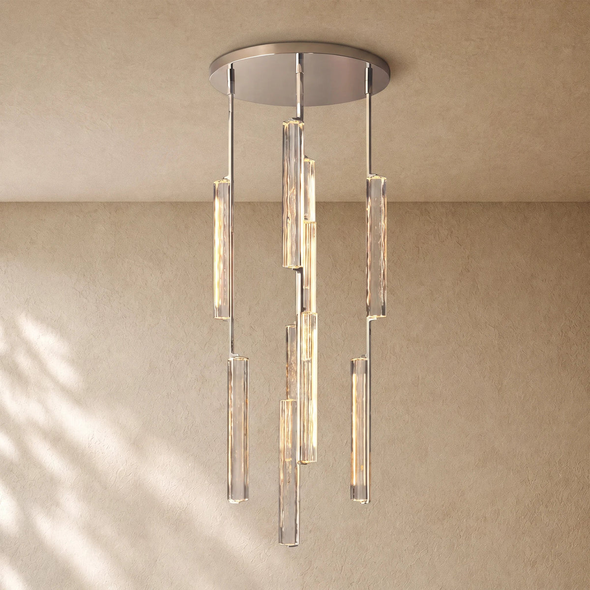 Audubom Crystal Round Chandelier